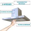 HOTTE CASQUETTE BIOLUX M-HA90XX / 90CM