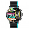 MONTRE CONNECTÉE KIESLECT CALLING WATCH KR 2 / NOIR Avec Casque Bluetooth P9 Bleu
