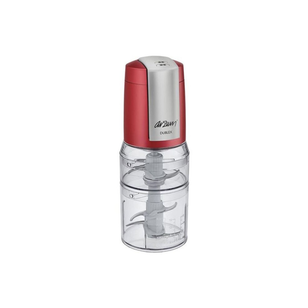 Hachoir ARZUM AR189GR Double Bol / 500 Watts / Rouge