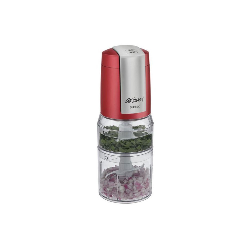 Hachoir ARZUM AR189GR Double Bol / 500 Watts / Rouge