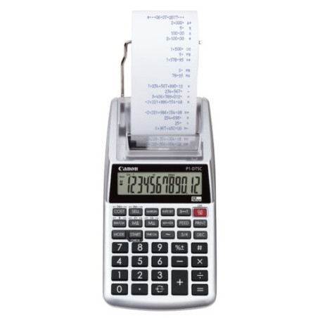 Calculatrice Imprimante Canon P1-D Vintage Avec Notice – Pour Collection Ou Pièces