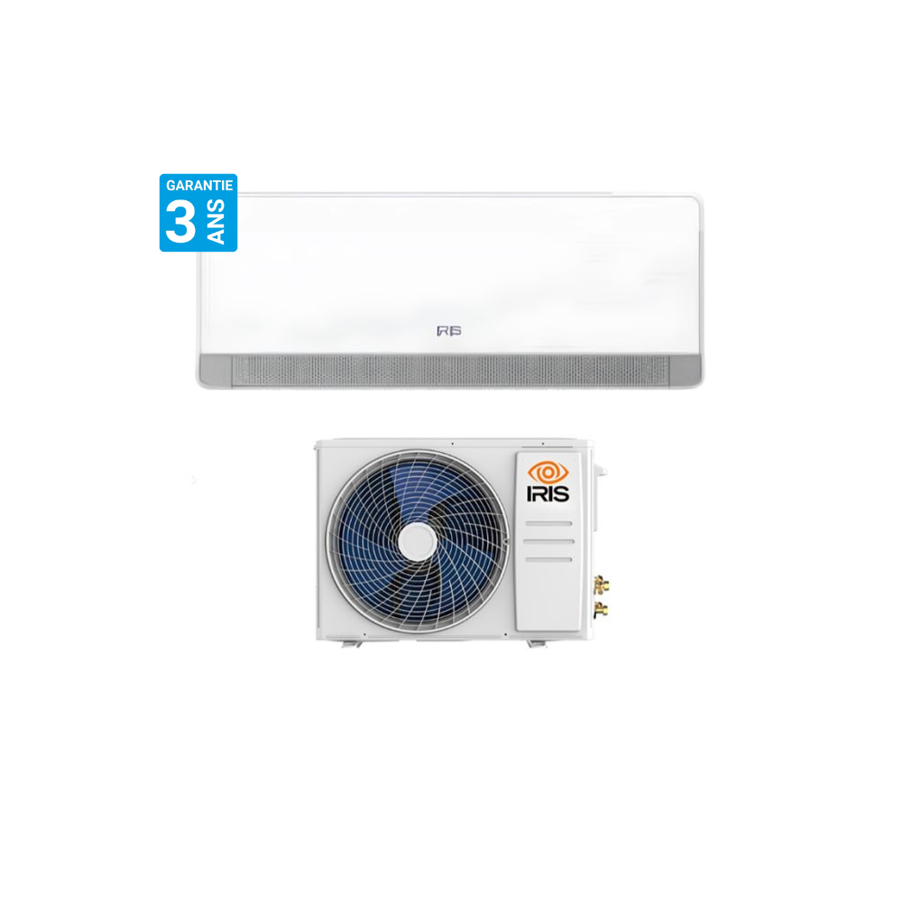 CLIMATISEUR IRIS AZAO+ 12000 BTU INVERTER TROPICALISÉ CHAUD & FROID / Garantie 3 ans