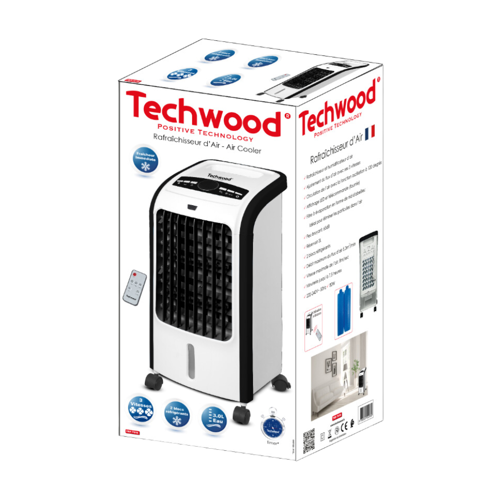 Humidificateur & Rafraichisseur d’air TECHWOOD TRF-7016 / 80W