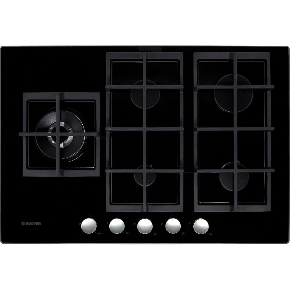 Plaque de cuisson Induction HOOVER / 5 FEUX / 75 cm /  NOIR
