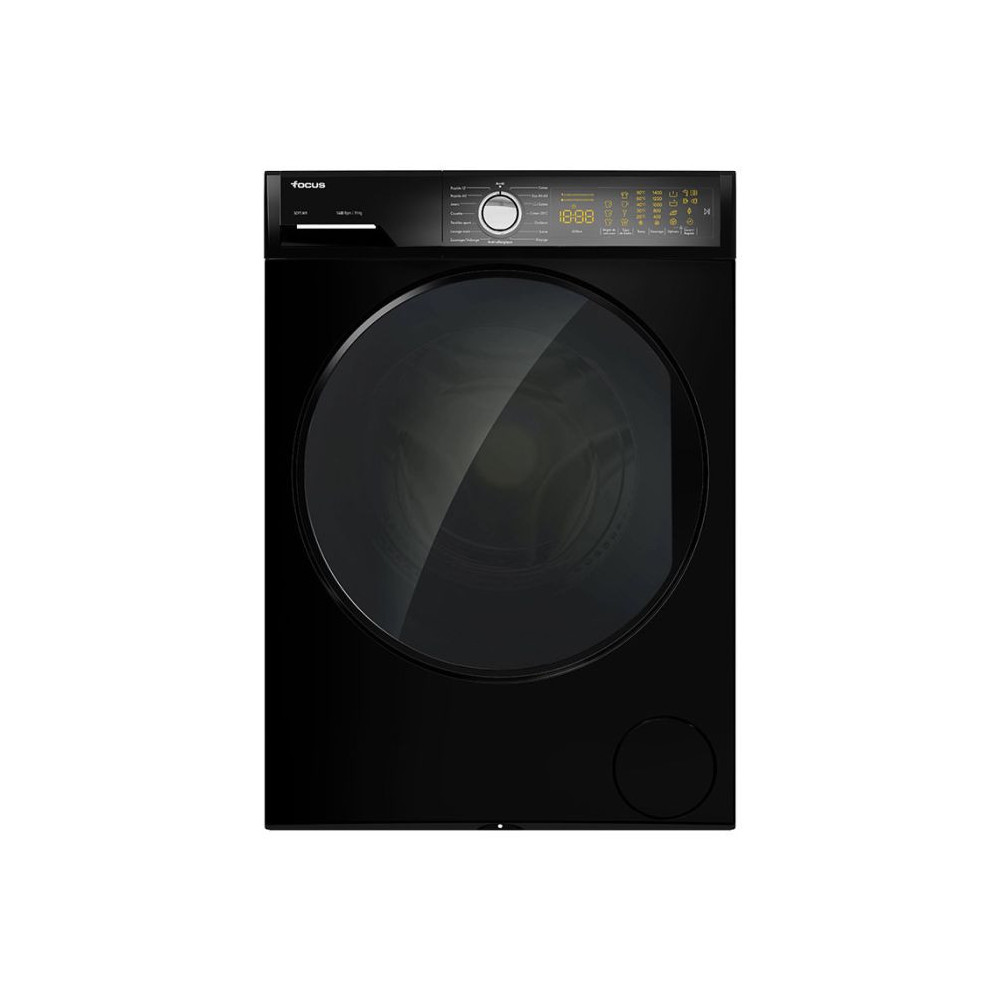 MACHINE A LAVER FRONTALE FOCUS INVERTER / 11KG / 1400 TOURS / NOIR