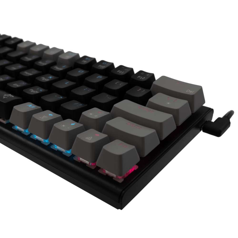 Clavier Gaming White Shark WAKIZASHI  GK-002111 / Red SWITCHES / Noir