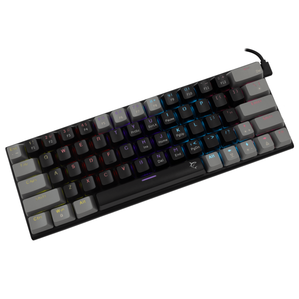 Clavier Gaming White Shark WAKIZASHI  GK-002111 / Red SWITCHES / Noir