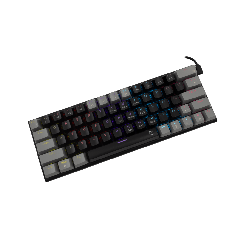 Clavier Gaming White Shark WAKIZASHI  GK-002111 / Red SWITCHES / Noir