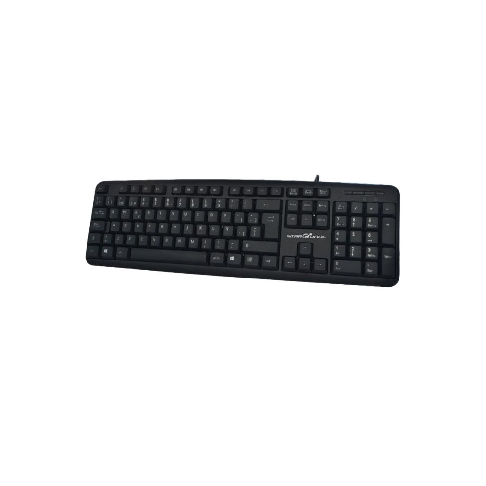 CLAVIER FILAIRE STAR WAVE KB1014 / NOIR