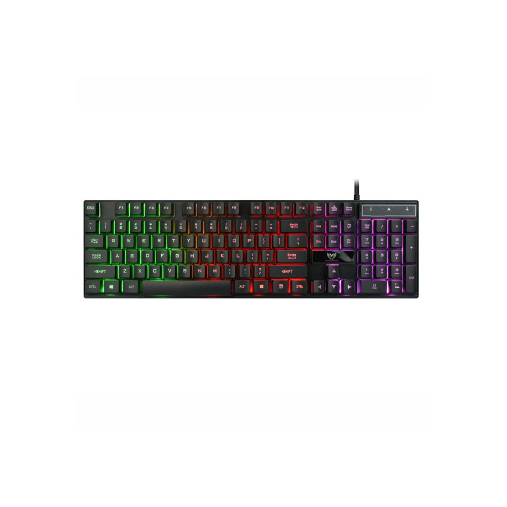 CLAVIER GAMER FILAIRE STAR WAVE MK1112  RGB / Noir