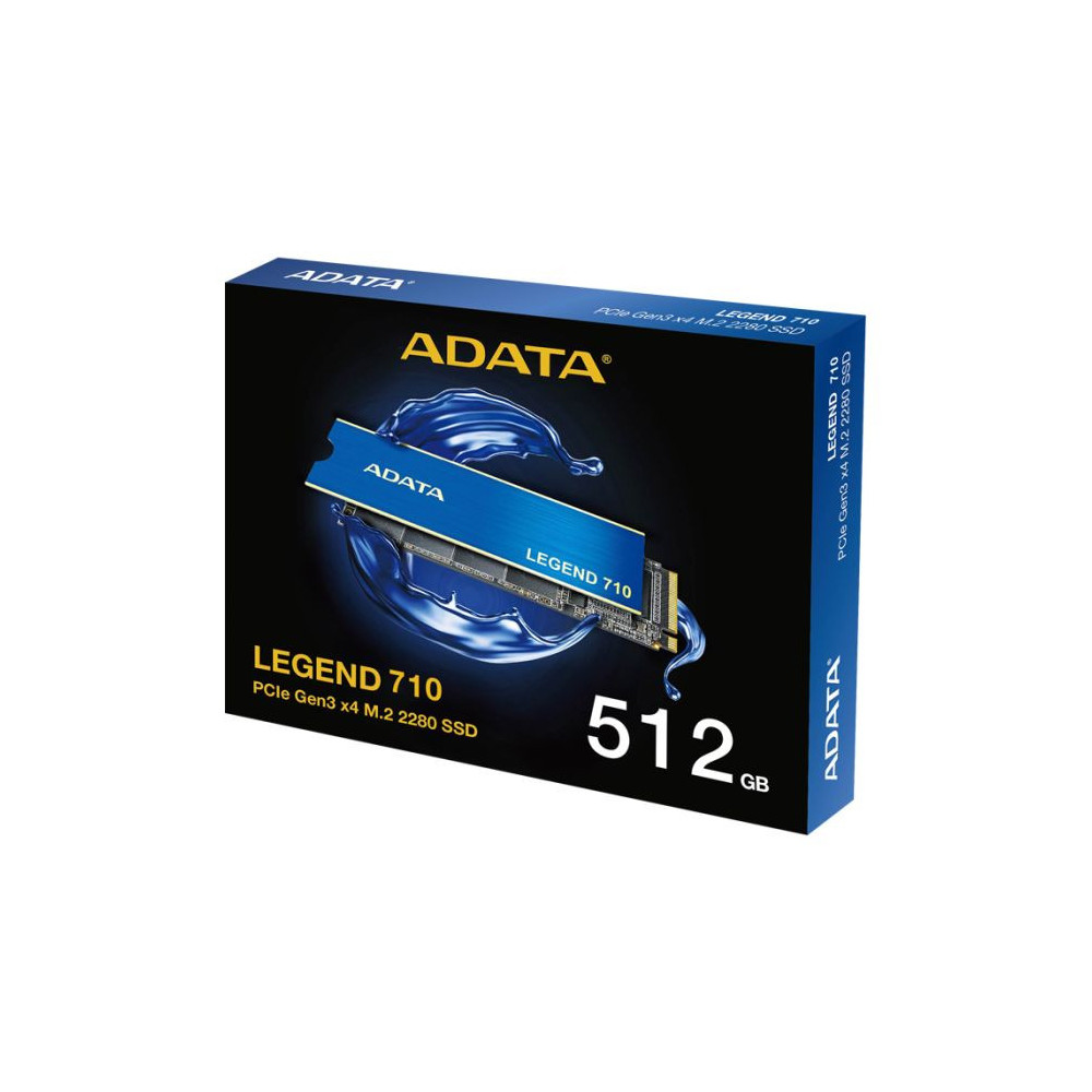 DISQUE DUR INTERNE ADATA LEGEND 710 512GO SSD PCIE GEN3 X4 M.2 2280