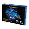 DISQUE DUR INTERNE ADATA LEGEND 710 512GO SSD PCIE GEN3 X4 M.2 2280
