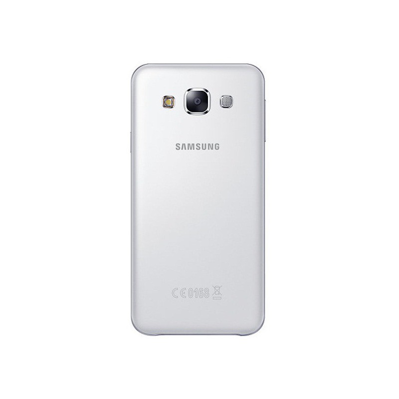 Téléphone Portable Samsung Galaxy E5 / Double SIM / Blanc + Puce DATA Ooredoo avec 1 mois (1 Go) d'internet