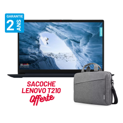 PC PORTABLE LENOVO IP1 / 15IAU7 I7-1255U / 16G 512SSD /  AVEC SACOCHE OFFERT