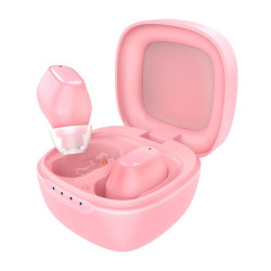 écouteurs sans fil rose