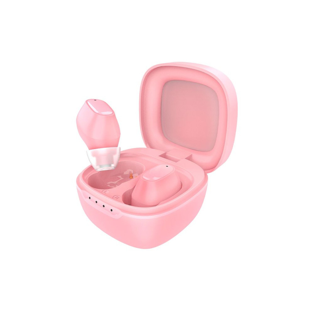 écouteurs sans fil rose