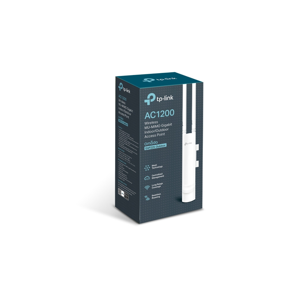 Point d'accès TP-LINK WiFi Mesh AC1200 MU-MIMO Gigabit Extérieur (IP65)