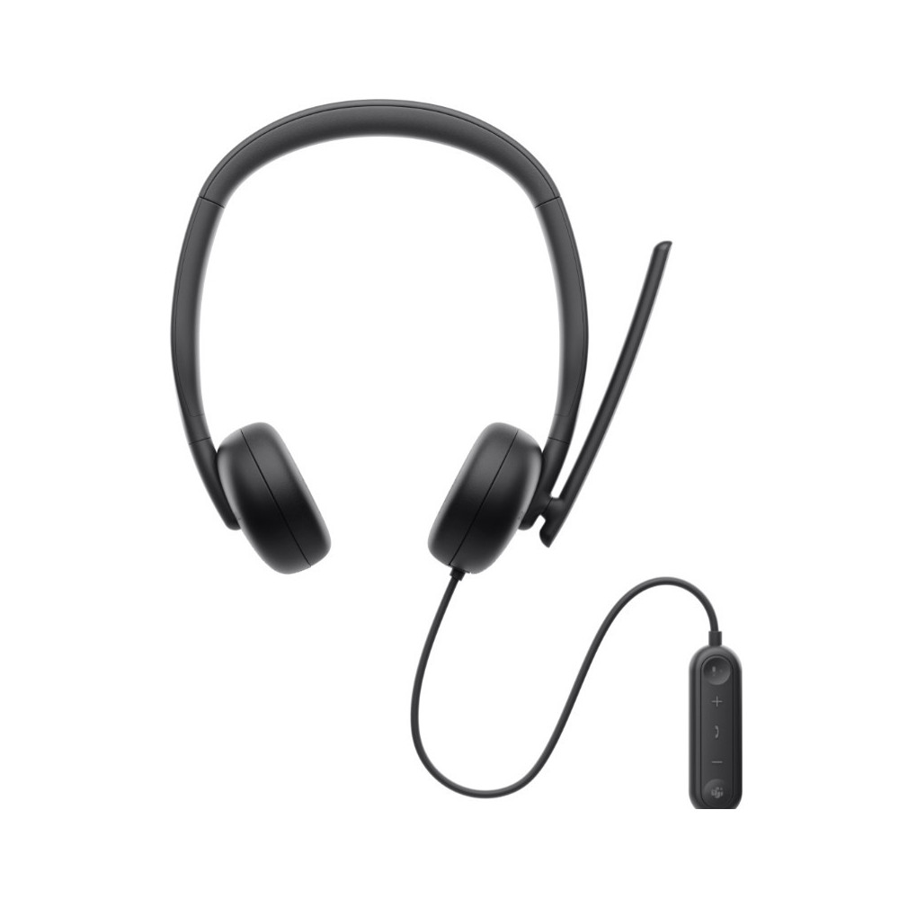 CASQUE AVEC MICRO STÉRÉO DELL WH3024 / NOIR