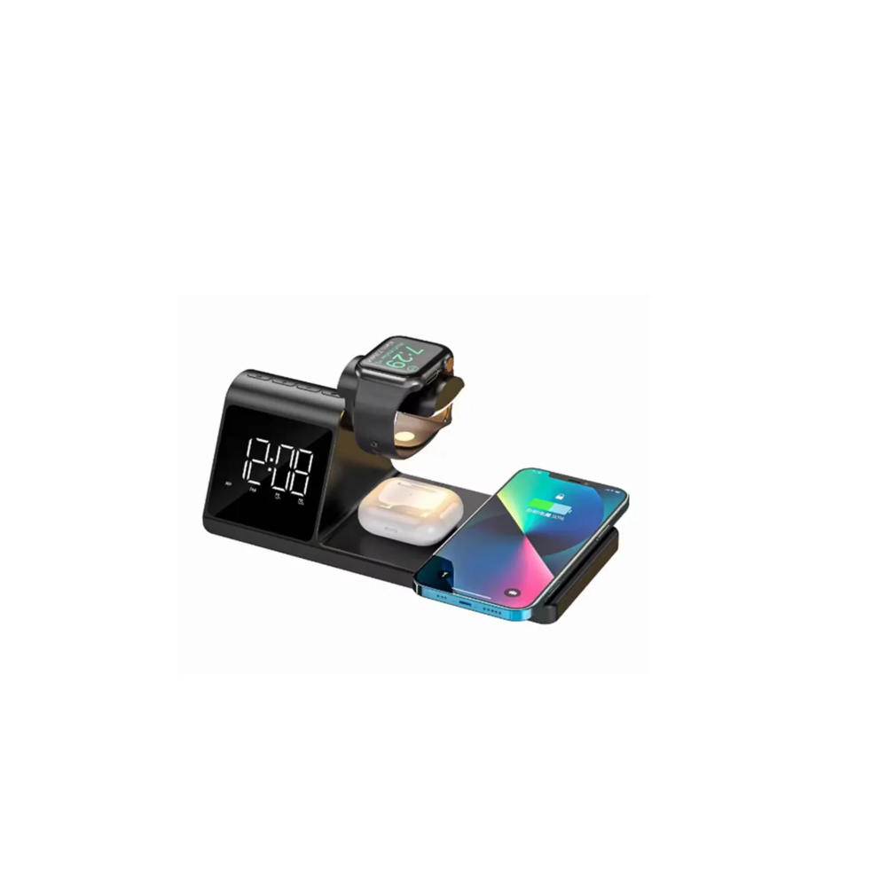STATION DE CHARGE SANS FIL 3EN1 HAVIT W3042 / NOIR