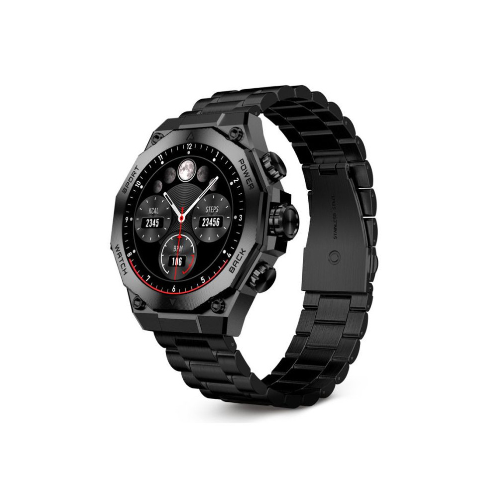 MONTRE CONNECTÉE KSIX TITANIUM / NOIR