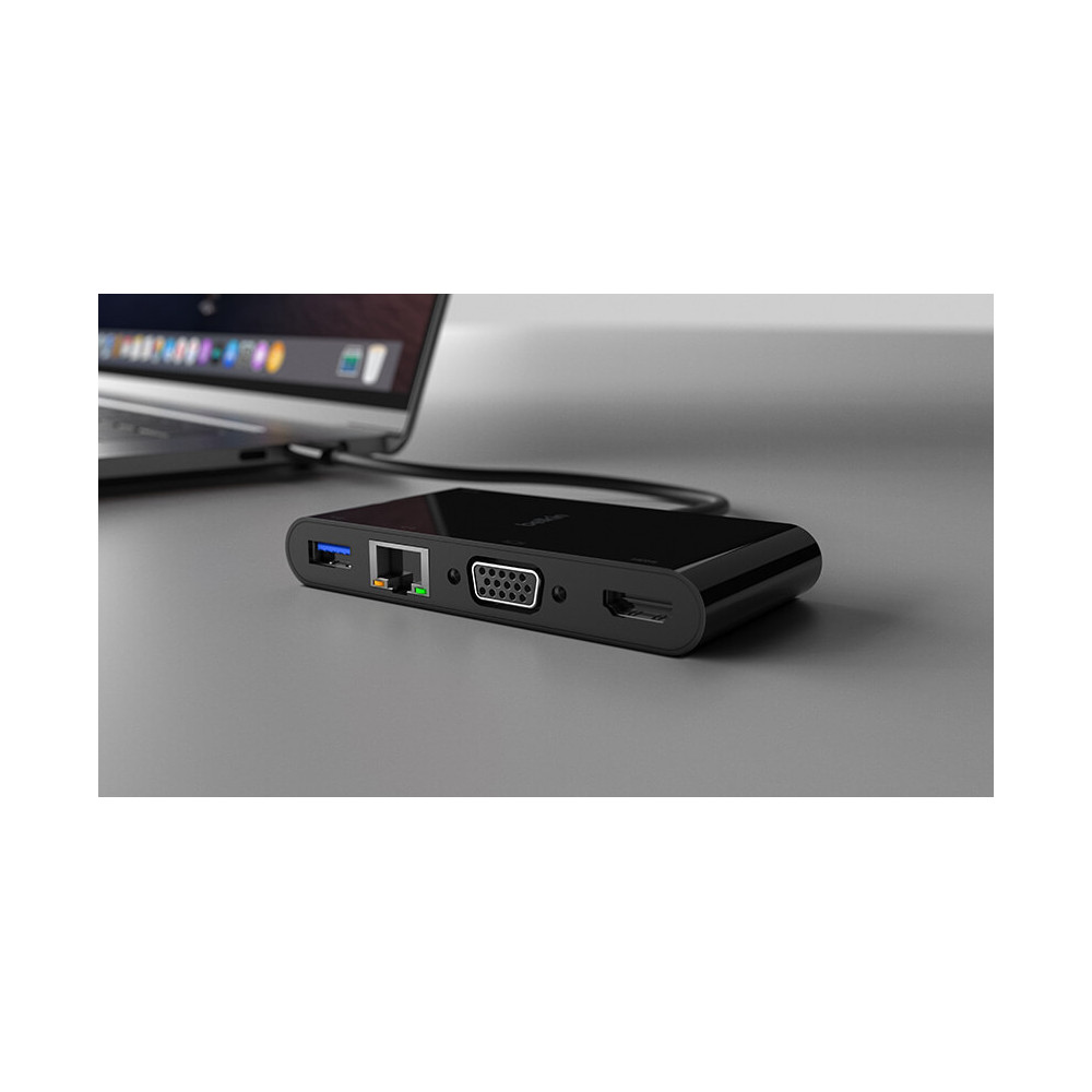 Adaptateur station d'accueil Multiport Belkin USB Type C / 100W