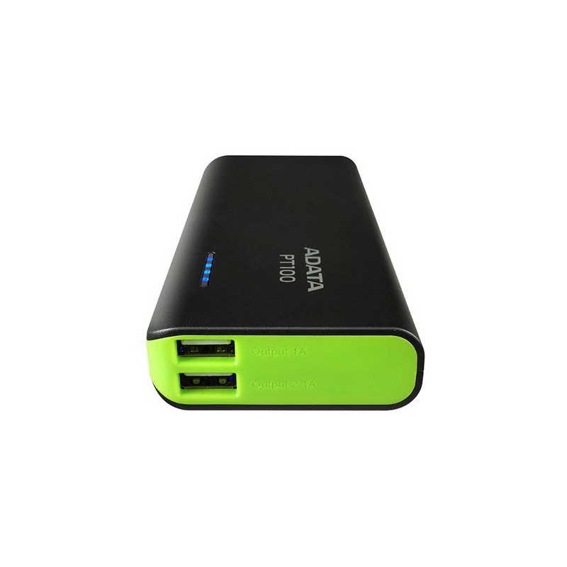 Power Bank ADATA PT100 / 10000 mAh / Noir