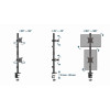 Support De Bureau GEMBIRD MA-D2-02 / 17"-32"