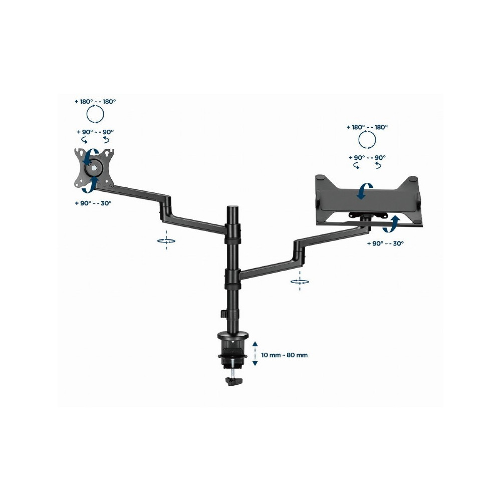 Support De Bureau GEMBIRD MA-DA-04 / 13" - 32"