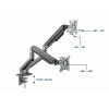 Support De Bureau GEMBIRD MA-DA2-05 / 17"-32"