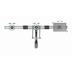 Support De Bureau GEMBIRD MA-WA3-01 / 17"-27"