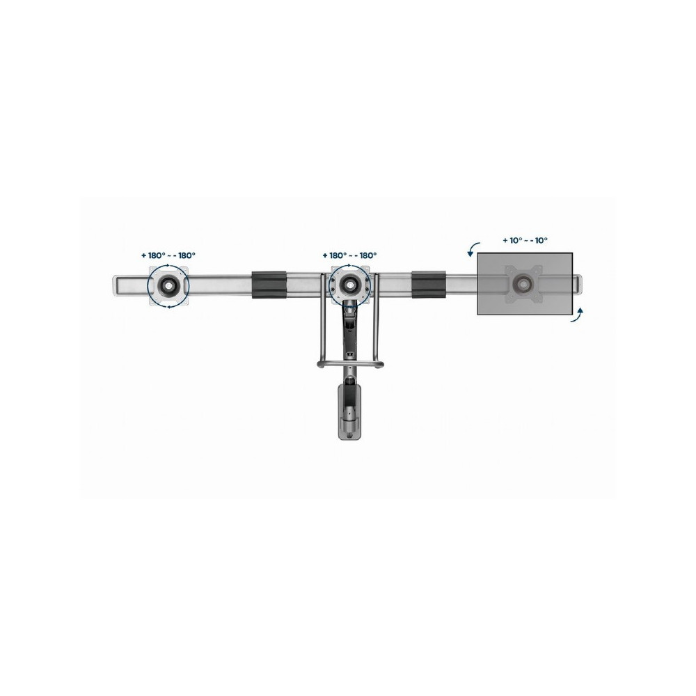 Support De Bureau GEMBIRD MA-WA3-01 / 17"-27"