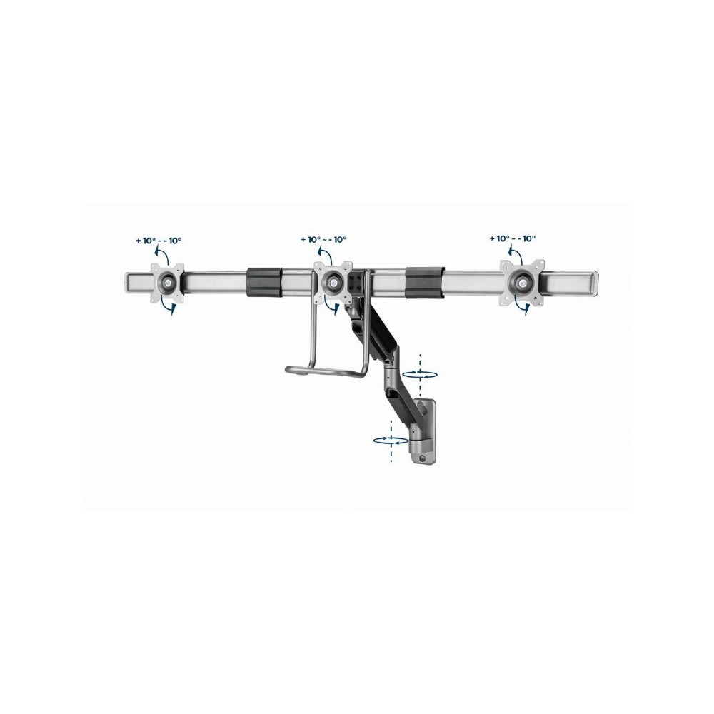 Support De Bureau GEMBIRD MA-WA3-01 / 17"-27"