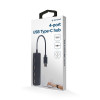 Hub USB 2.0 GEMBIRD 4 ports