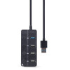 Hub USB GEMBIRD 4 ports