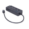Hub USB GEMBIRD 4 ports