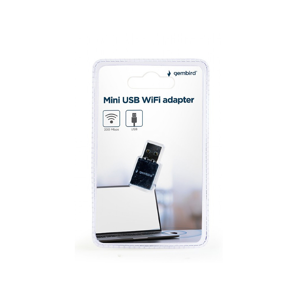 Adaptateur mini-USB  sans fil 300Mbps