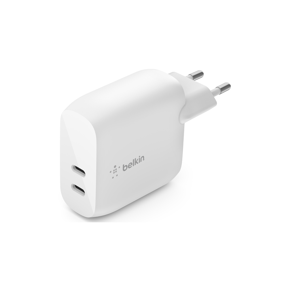 Chargeur Secteur Belkin 2 ports USB-C PD / 60 W