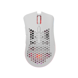 Souris Gaming sans fil White Shark  LIONEL GM-5012 / 10 000 DPI / Blanc