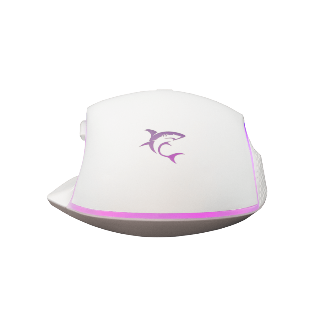 Souris Gamer White Shark GARETH GM-5009 / Blanc / RGB