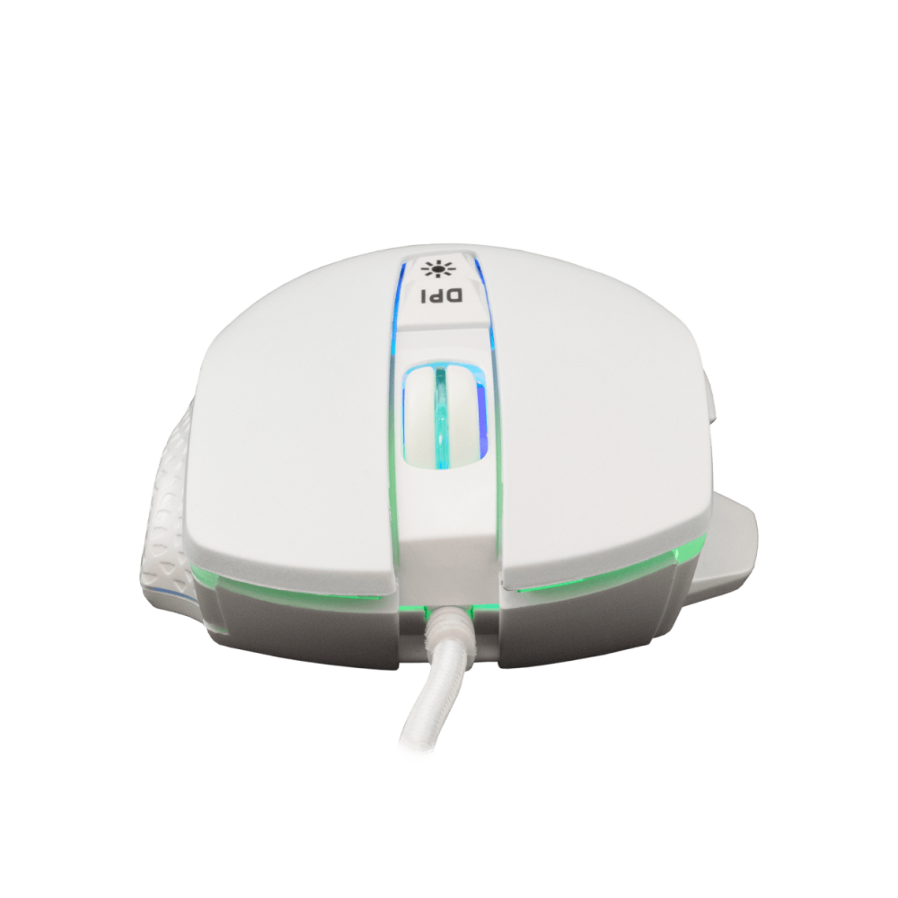 Souris Gamer White Shark GARETH GM-5009 / Blanc / RGB