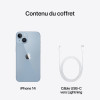 Smartphone Apple iPhone 14 / 5G / 128 Go / Bleu