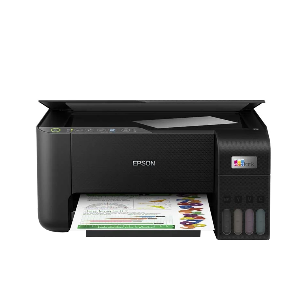 Imprimante Multifonction à réservoir intégré 3en1 couleur Epson ECOTANK L3251 / WiFi + 5 Bouteilles d'encre Epson Incluses