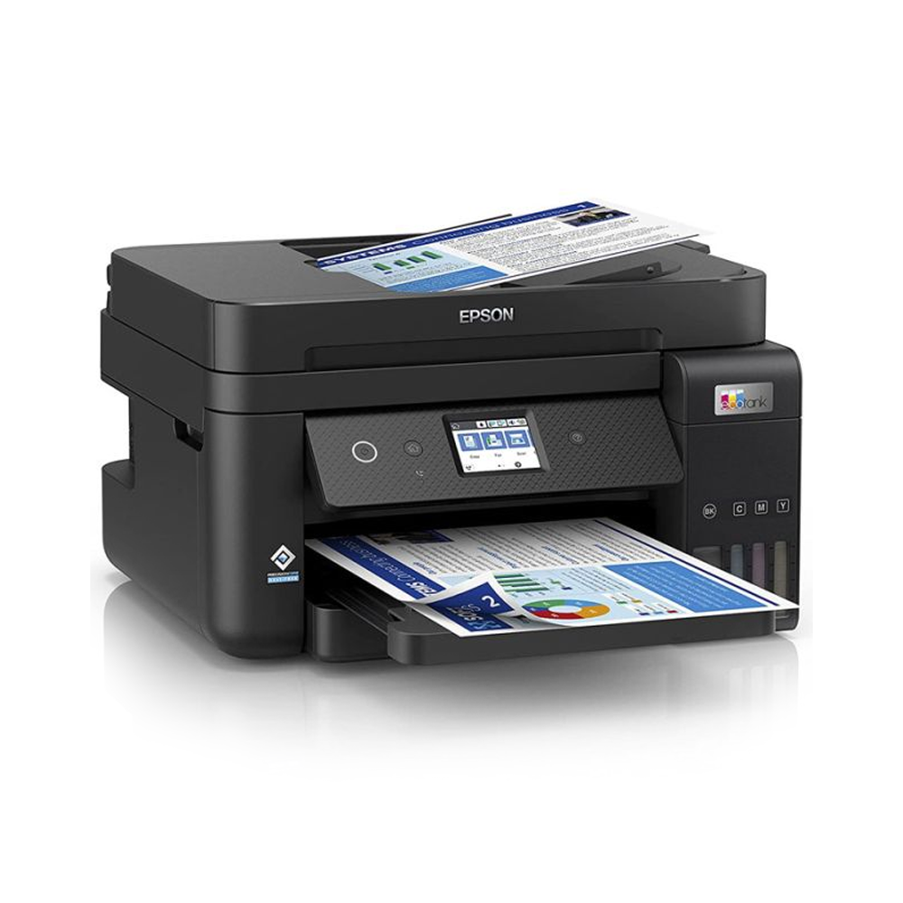 Imprimante EcoTank L6290 4 en 1 couleur A4 / Recto Verso / Wi-Fi + 5 Bouteilles D'encres Epson Incluses