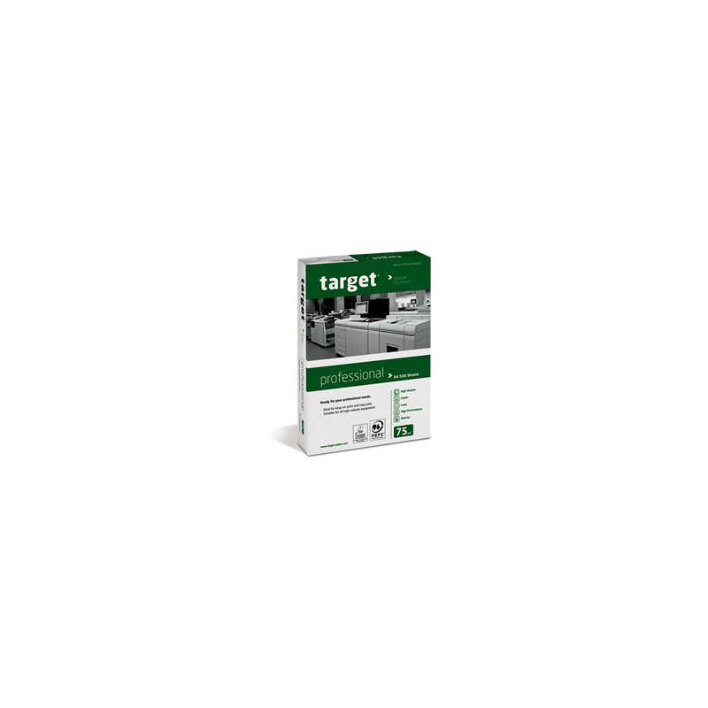 Rame papier Target A4 75g/m² Extra Blanc