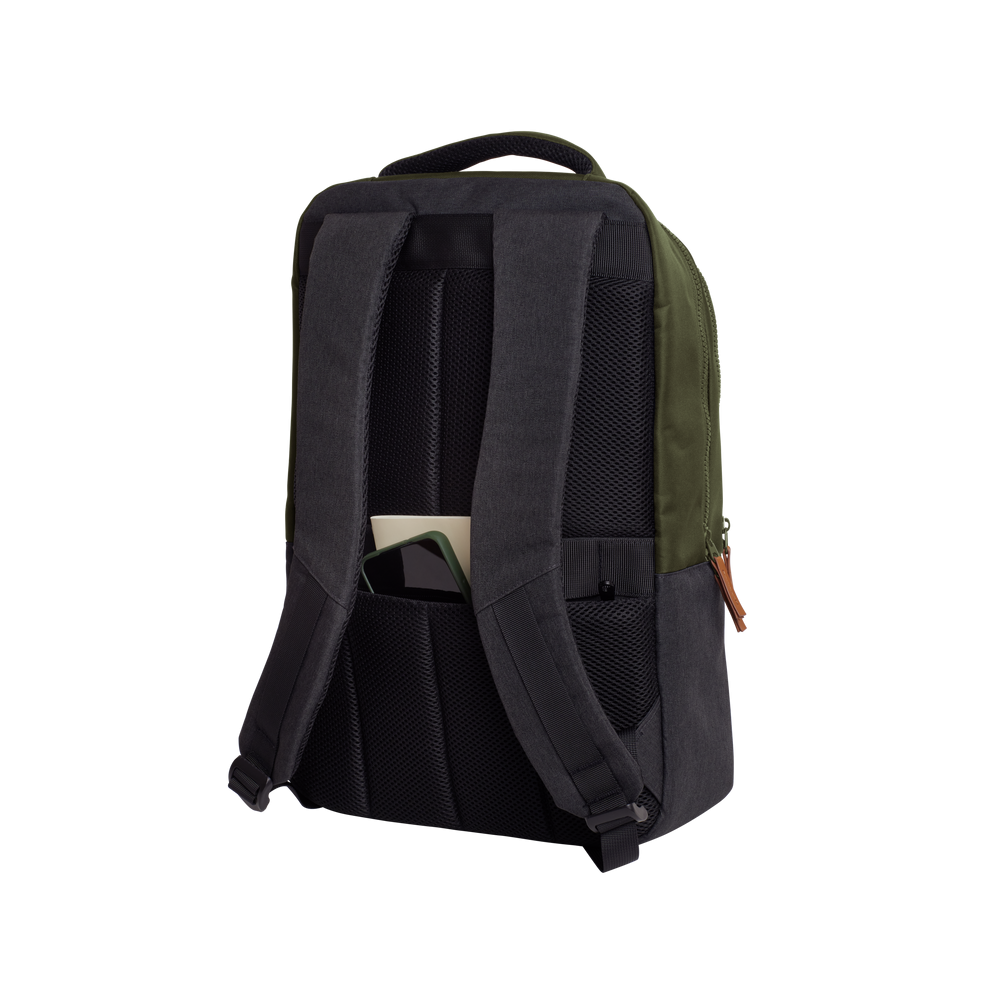 SAC À DOS TRUST LISBOA POUR PC PORTABLE 16" / 20 LITRES / Vert