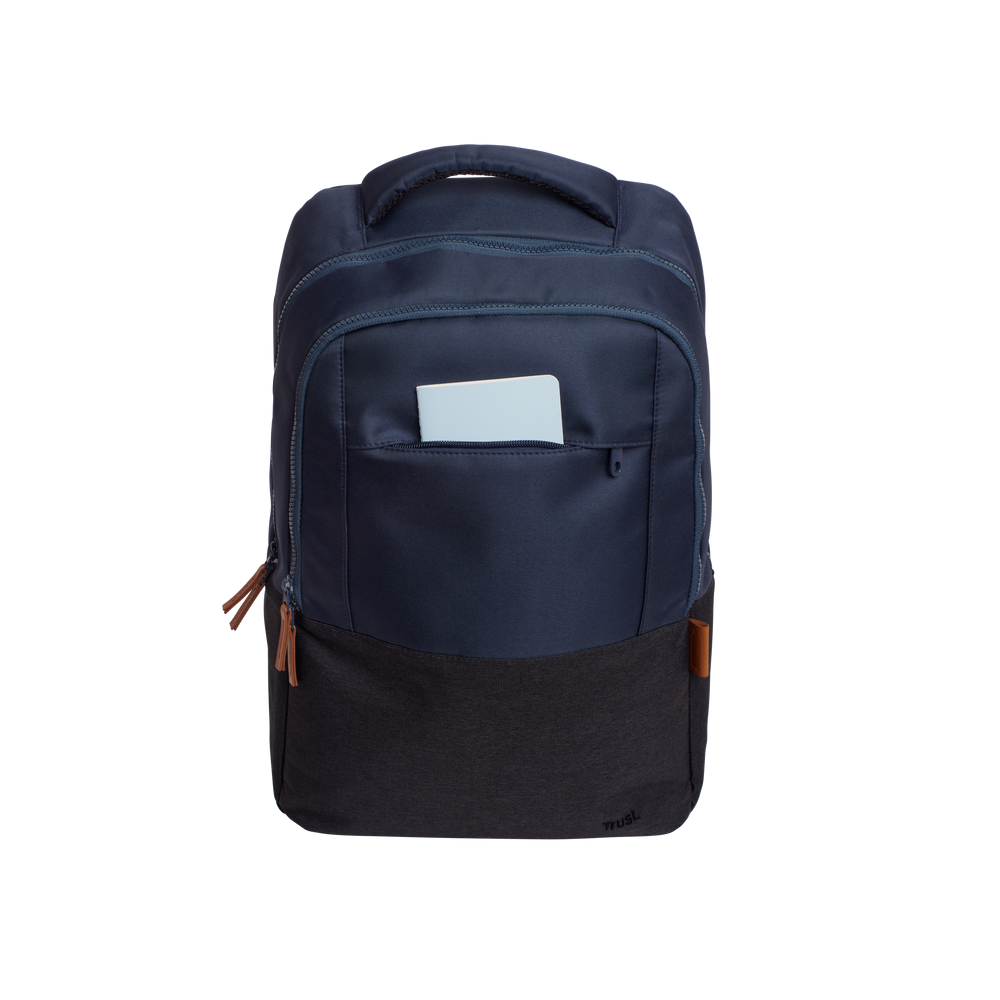 SAC À DOS TRUST LISBOA POUR PC PORTABLE 16" / 20 LITRES / Bleu