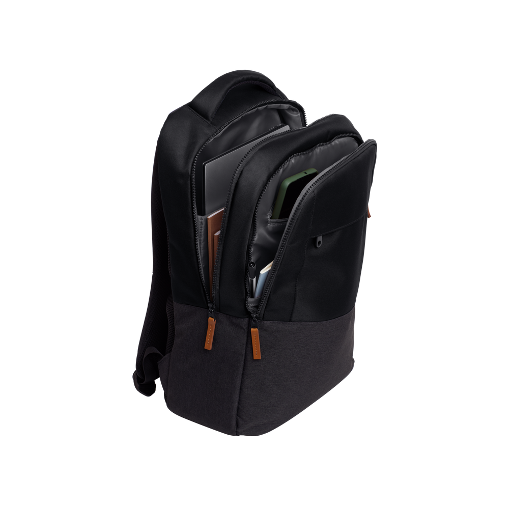 SAC À DOS TRUST LISBOA POUR PC PORTABLE 16" / 20 LITRES / Noir