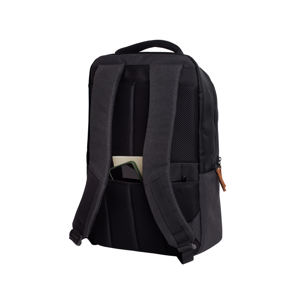 SAC À DOS TRUST LISBOA POUR PC PORTABLE 16" / 20 LITRES / Noir