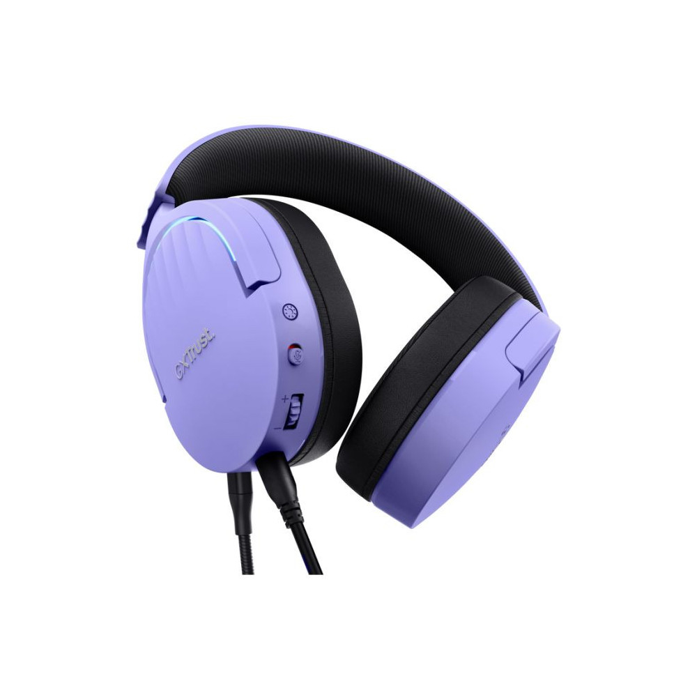 MICRO CASQUE GAMER FILAIRE TRUST GXT 490 FAYZO USB 7.1 / VIOLET