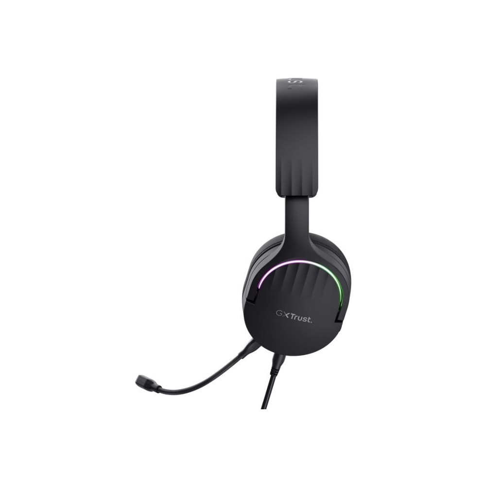 MICRO CASQUE GAMER FILAIRE TRUST GXT 490 FAYZO USB 7.1 / Noir